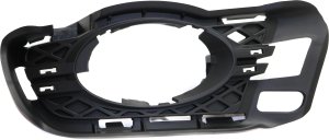Front Fog Light Molding for C-CLASS 2008-2011, Left (Driver), Textured Black, Without AMG Package, with Sport Package and Bi-Xenon Headlights, Replacement
