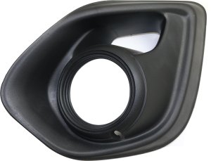 Front Fog Light Molding for Mitsubishi Outlander Sport/RVR 2013-2015, Left (Driver), Primed (Ready to Paint), Replacement