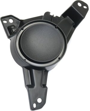 Fog Light Cover for Mazda 5, 2012-2017, Left (Driver) Side, Textured Plastic, Replacement