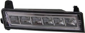 Daytime Running Light Assembly for Mercedes-Benz GLK-Class 2010-2012, Right (Passenger) Driving Light, Replacement
