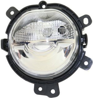 2015 - 2019 Mini Cooper Driving Light - Left (Driver) Side - (F55 Body Code; 4 Door) Replacement