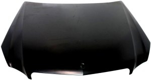 Aluminum Hood for Mercedes-Benz E-Class, 2010-2013, Sedan/Wagon, Primed (Ready to Paint), Replacement