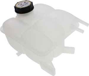 Coolant Reservoir with Cap for Mazda 3 2004-2013, Suitable for 2.0 Liter Engine, 5-Speed Transmission / 2.3 Liter Engine, Replacement