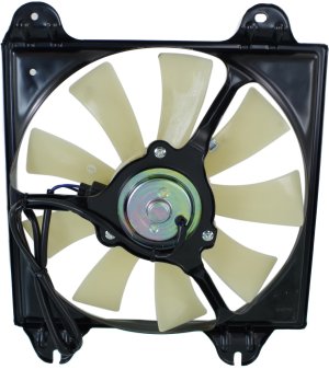 A/C Condenser Fan Assembly for Mitsubishi Eclipse 2006-2012, 3.8L, Spyder 2007-2012, Coupe 2006-2012, Replacement