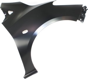 Front Fender for MAZDA 2, 2011-2011, Right (Passenger) Side, Primed (Ready to Paint), without Rocker Molding Hole, Replacement
