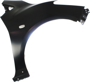 Front Fender for Mazda 2, 2011-2014 Model, Right (Passenger) Side, Primed (Ready to Paint) with Rocker Molding Hole, Replacement