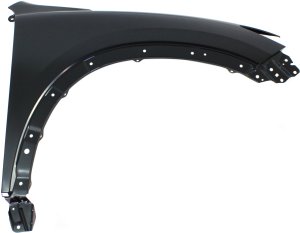 Front Fender for Mazda CX-5 2013-2016, Right (Passenger) Side, Primed (Ready to Paint), without Side Light Hole, Replacement