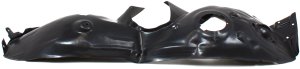 Front Fender Liner for Cooper 2007-2015 Right (Passenger), Compatible with Coupe Base Model without JCW Package, Convertible without Aero/JCW Package, Hatchback 2007-2013, Wagon 2008-2010, Replacement