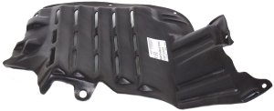 Front Fender Liner for 2001-2005 Mazda Miata, Left (Driver) Side, Front Section, Replacement