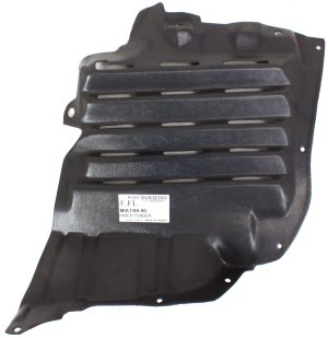 Front Fender Liner for 1999-2000 Mazda Miata Left (Driver), Front Section, Replacement