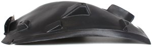 Front Fender Liner for Mercedes-Benz ML-Class 2006-2011, Right (Passenger), Rear Section, Replacement