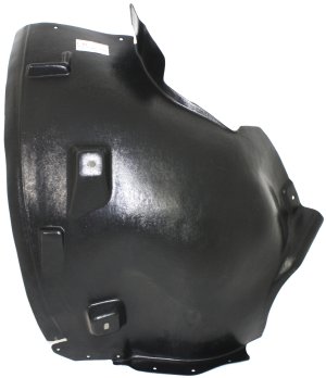 Front Fender Liner for Mercedes-Benz ML-Class 2006-2011, Left (Driver) Side, Rear Section, Replacement