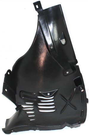 Front Fender Liner for Mercedes-Benz S-Class 2000-2006, Right (Passenger) Front Section, Compatible for 2003-2006 RWD Cars, Replacement