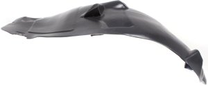 Front Fender Liner for Mercedes-Benz S-Class 2000-2006 Right (Passenger), Rear Section, Suitable for 2003-2006 RWD, Replacement