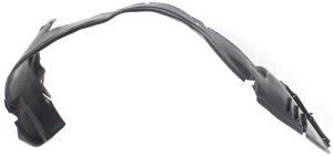 Front Fender Liner Right (Passenger) for Mercedes CLK-Class 2000-2003, Rear Section, Convertible with Sport Package, (208) Chassis, Replacement