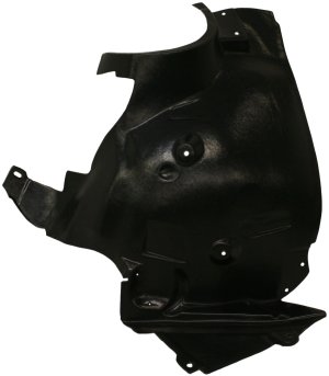 Front Fender Liner for Mercedes-Benz CLK-Class 2003-2009, Right (Passenger) Side, Rear Section, Replacement