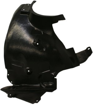 Front Fender Liner Left (Driver), Rear Section for Mercedes-Benz CLK-Class 2003-2009, Replacement