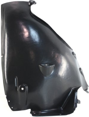 Front Fender Liner for Mercedes-Benz CLS-Class 2006-2011, Left (Driver), Rear Section, Replacement