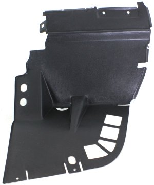 Front Fender Liner for Mercedes-Benz SL-Class (1996-2002), Left (Driver) Side, Front Section, Replacement