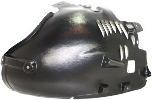 Front Fender Liner, Right (Passenger) Section for 2006-2009 Ford E350, Replacement