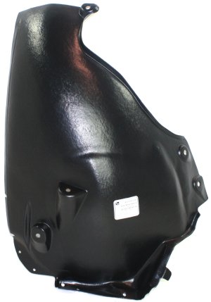 Front Fender Liner for Mercedes-Benz E350 2006-2009, Left (Driver), Rear Section, Replacement