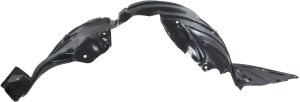 Front Fender Liner, Left (Driver) Front Section for Mazda 3 2014-2018, Replacement
