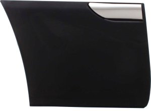 Fender Molding for Mercury Grand Marquis LS Model, Front, Left (Driver), Black, 1998-2011, Replacement