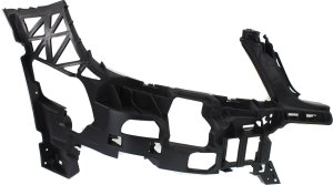 Front Bumper Support for Mercedes C-Class 2012-2015 Right (Passenger), Upper Section, Plastic Material, Excludes C63, Suitable for Coupe/Sedan, Replacement