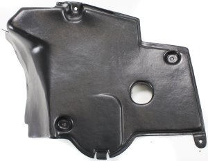 Engine Splash Shield for Mercedes-Benz S-Class 1992-1999, Under Cover, Left (Driver) Rear, Coupe/Sedan, (140) Chassis, Replacement