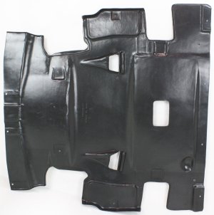 Engine Splash Shield for Mercedes S-Class 2003-2006, Center Under Cover, All-Wheel Drive (AWD), (220) Chassis, Replacement