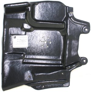 Engine Splash Shield for Mitsubishi Outlander 2003-2006, Under Cover, Right (Passenger), Replacement
