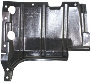 Engine Splash Shield Under Cover for 2002-2007 Mitsubishi Lancer, Left (Driver) Side, Center Position, Replacement