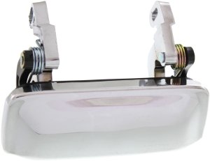Front Exterior Door Handle for 2001-2010 Mazda Pickup, Both Left (Driver) and Right (Passenger), All Chrome, Metal, Replacement
