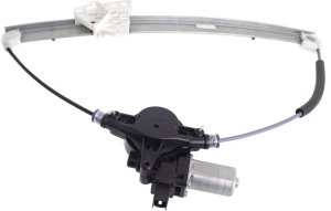 Front Window Regulator for Mazda 3 2010-2013, Right (Passenger), Power with Motor, 2 Pins, Suitable for Sedan/Hatchback, Replacement