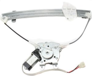 Power Rear Window Regulator and Motor for 1997-2001 Mirage Sedan, Replacement, Left (Driver) Side