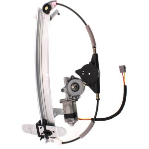 Rear Window Regulator for 1992-2011 Crown Victoria, Right (Passenger), Power, with Motor, Replacement