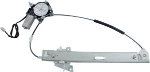 2000 - 2006 Mazda MPV Power Window Regulator with Motor - Rear, Right (Passenger)
