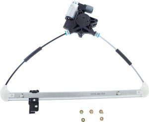 2004 - 2009 Mazda 3 Power Window Regulator with Motor - Rear, Right (Passenger)