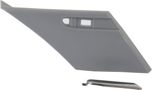 Quarter Panel Molding for Mercedes-Benz C-Class 2001-2007, Right (Passenger), Black Code 040, Compatible with Avantgarde and Elegance Package, Sedan/Wagon, Replacement