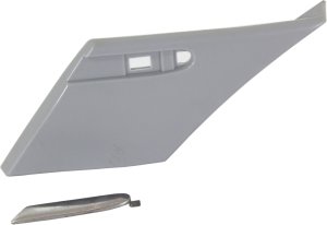 Quarter Panel Molding for Mercedes-Benz C-Class 2001-2007 Sedan/Wagon, Left (Driver), Black Code 040, with Avantgarde and Elegance Package, Replacement