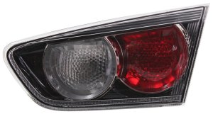 Tail Light Assembly for Mitsubishi Lancer 2009-2017, Right (Passenger) Side, Inner, Halogen, Suitable for 2009 Model with Turbo, Excludes Sportback Models, Replacement