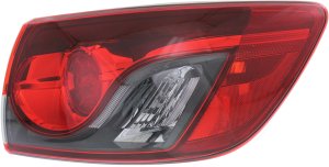 Tail Light Assembly for Mazda CX-9 2013-2015, Right (Passenger), Outer Side, Replacement