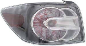 Tail Light Assembly for Mazda CX-7 2010-2012, Left (Driver) Side, Replacement
