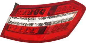 Tail Light Assembly for Mercedes E-Class Sedan/Hybrid, Outer Right (Passenger) Side, Fits 2010-2013 Models, Replacement