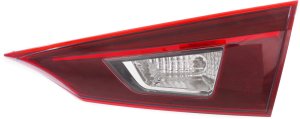 Tail Light Assembly for Mazda 3 Sedan 2014-2018, Right (Passenger) Side, Inner, Halogen, Suitable for Mexico 2016-2018/Japan Built Vehicle, Replacement