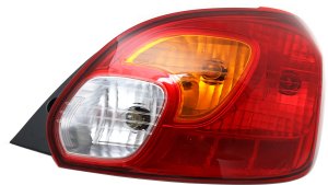 Tail Light Assembly for Mitsubishi Mirage 2014-2015, Right (Passenger) Side, Replacement