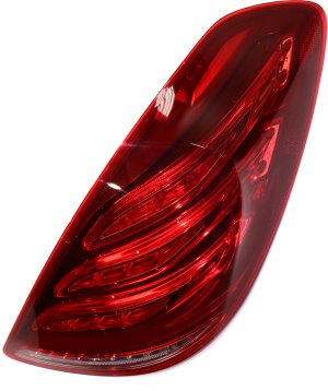 Tail Light Assembly for Mercedes-Benz S550/S600 Sedan, Right (Passenger) Side, Fits 2014-2017 Models, Replacement