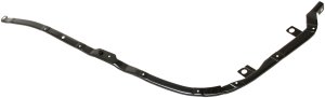 Rear Bumper Bracket Upper Plate for Mitsubishi Lancer Sedan, 2004-2007, Left (Driver), Replacement