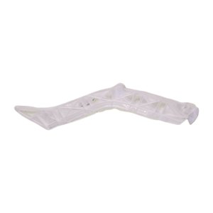 Rear Bumper Bracket Right (Passenger) Side Cover Retainer for Mazda 3 Sedan, 2004-2009, White, Replacement