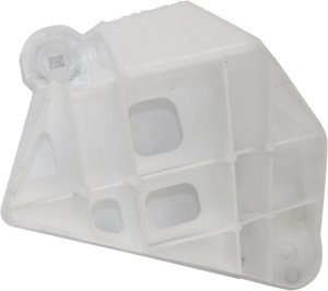 Rear Bumper Bracket for Mazda 6, 2009-2013, Right (Passenger) Side, Plastic, Replacement